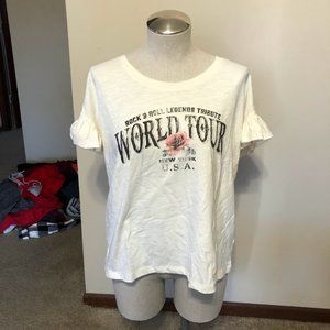 Ruffled Sleeves Shirt